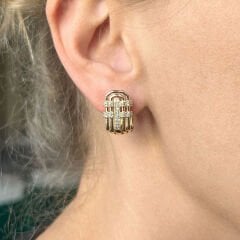 Serenay Taşlı Küpe