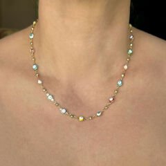 Nazar Boncuğu Zincir Kolye