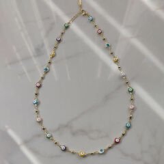 Nazar Boncuğu Zincir Kolye