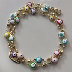 Nazar Boncuğu Zincir Kolye