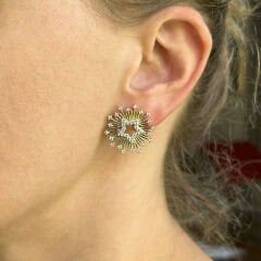 Işıltılı Yıldız Patlaması Küpeler