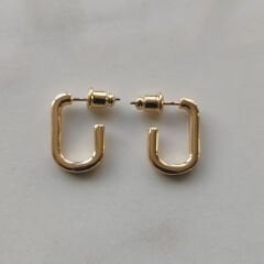 Dörtlü Altın Tonlu Küpe Seti