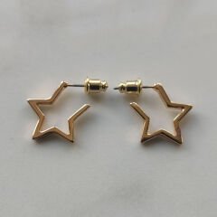 Dörtlü Altın Tonlu Küpe Seti