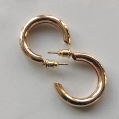 Dörtlü Altın Tonlu Küpe Seti