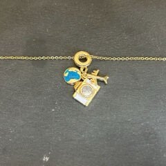 Seyahat Charmlı Kolye