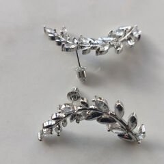 Üçlü Gümüş Tonlu Küpe Kombinasyonu