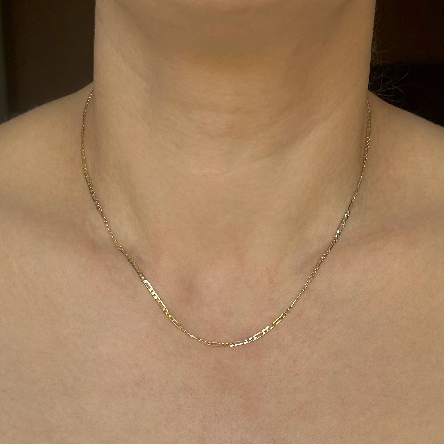 Vintage İnce Zincir Kolye