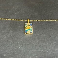 Tarot  ''The Sun'' Kolye