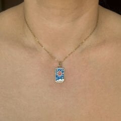 Tarot  ''The Sun'' Kolye