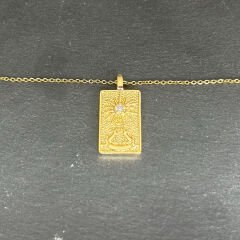 Tarot  ''The Sun'' Kolye