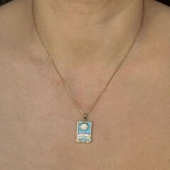 Tarot  ''The Sun Rainbow'' Kolye