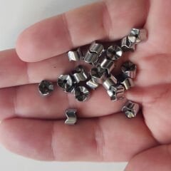 5x6 mm Silindir Hematit Taşı Krom