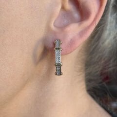 Serenay Altıgen Küpe