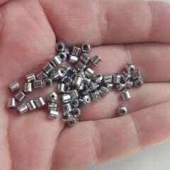 3x4 mm Silindir Hematit Taşı Krom