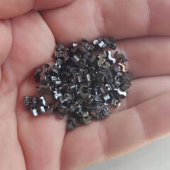 2x6x3 Zigzag Hematit Taşı Antrasit