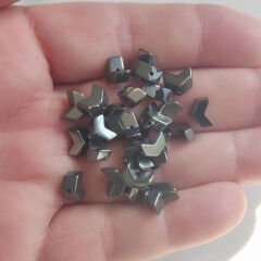 5x7 mm Ok Hematit  Antrasit