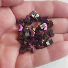3x8 mm Ok Hematit  Mor