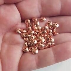 2x6 mm Pul Hematit  Rose