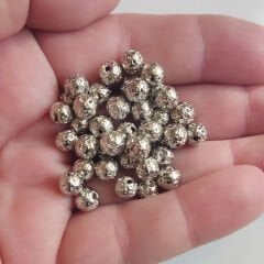 6 mm Hematit Taşı Boncuk Mor