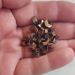 4x8 mm Ok Hematit  Mor