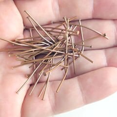 35 mm Takı Çivisi Bronz Rengi