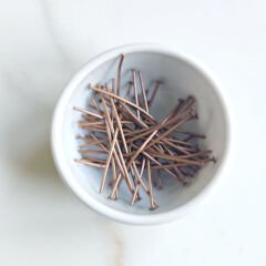 35 mm Takı Çivisi Bronz Rengi