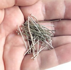 35 mm Takı Çivisi Gümüş Rengi