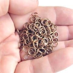 6 mm Halka Bronz Rengi
