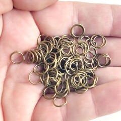 8 mm Halka Bronz Rengi