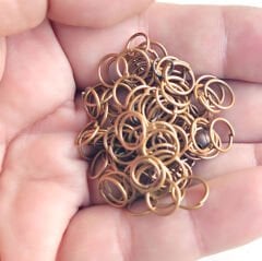 9 mm Halka Bronz Rengi
