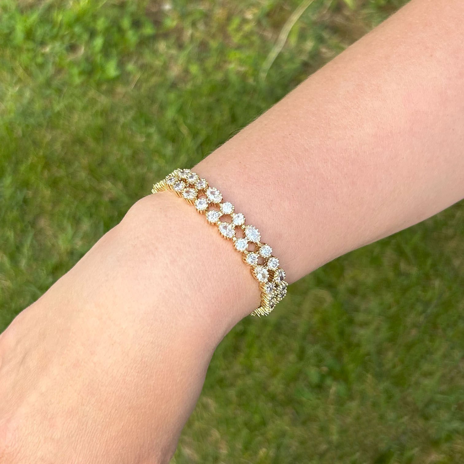 Taşlı Antika Bileklik