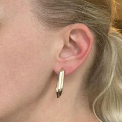 Geometrik Halka Küpe