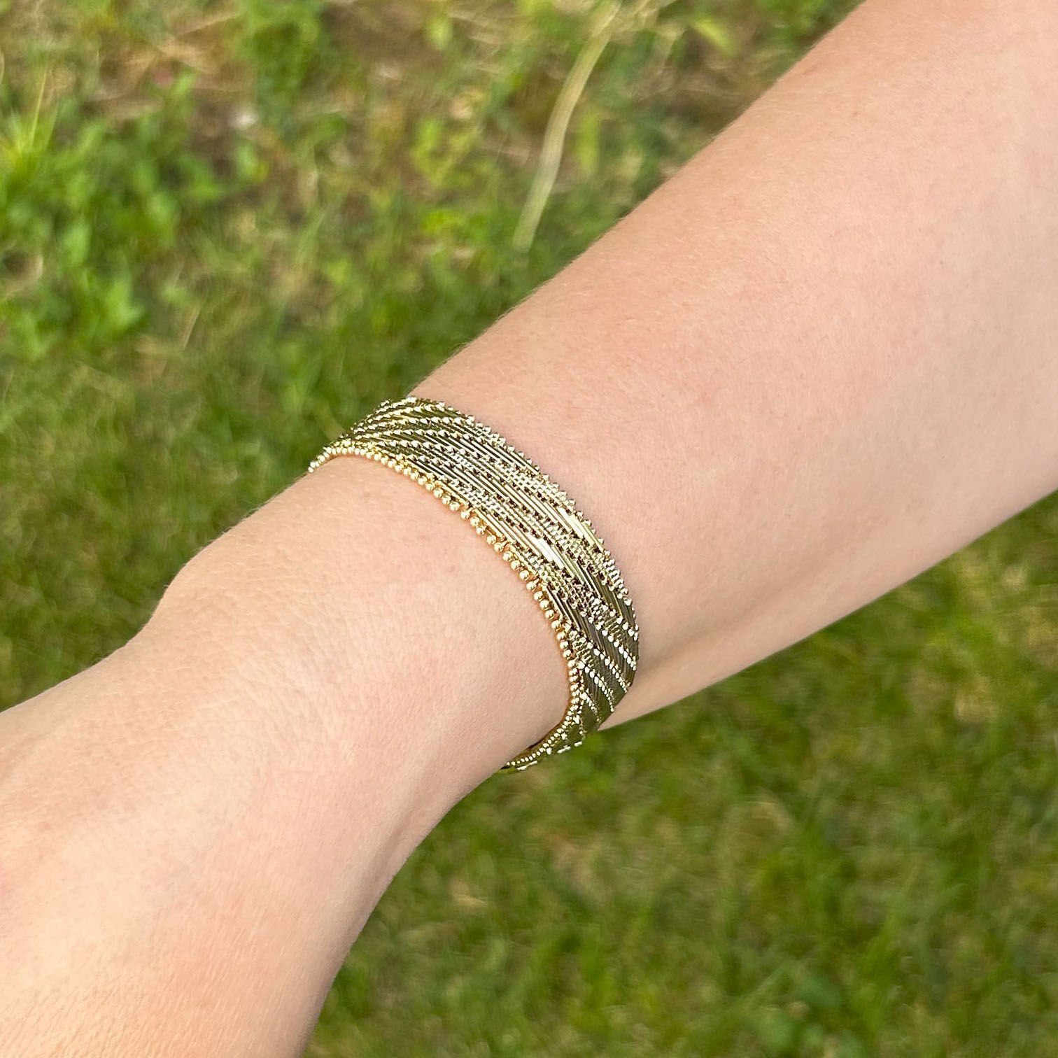 Hasır Bileklik ( Kalın )