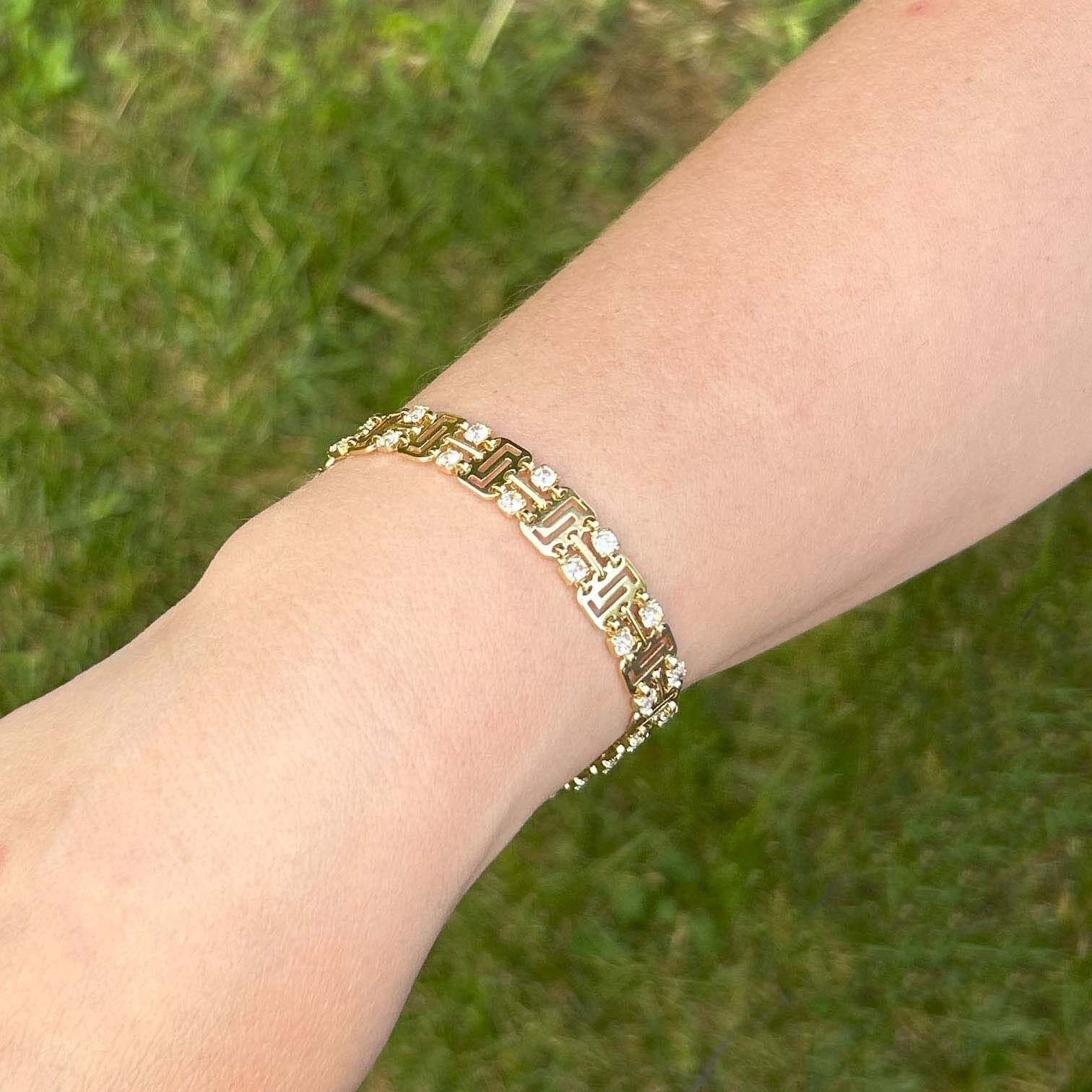 Taşlı Nostaljik Bileklik