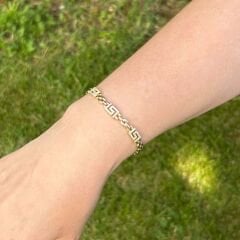 Grek Taşlı Bileklik