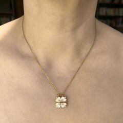 Yonca Yaprağı Kolye