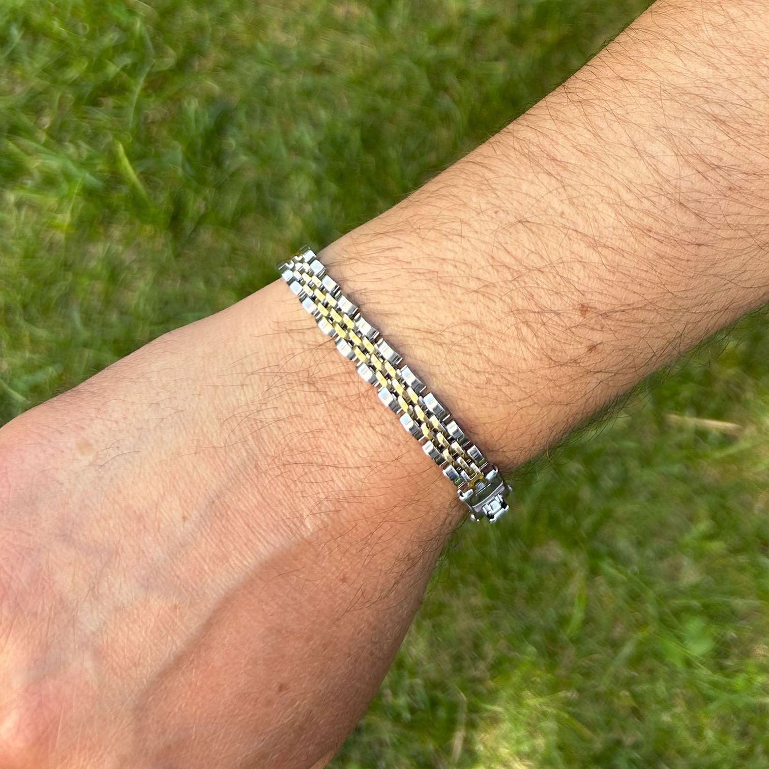 İki Renkli Erkek Bileklik