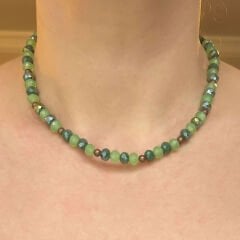 Kristal Yeşil Boncuk