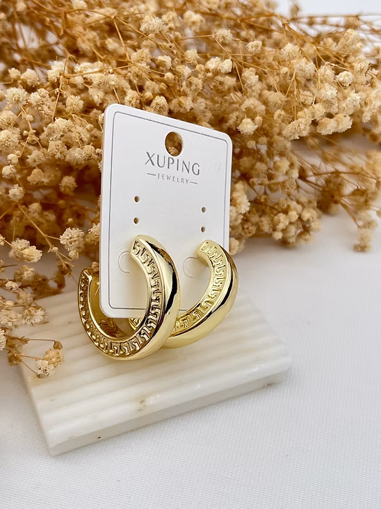 Grek Büyük Halka Küpe